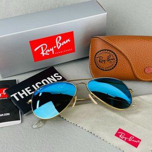 Ray-Ban Suitable For Men And Women RB3025 Blue Sunglasses LFash LF5